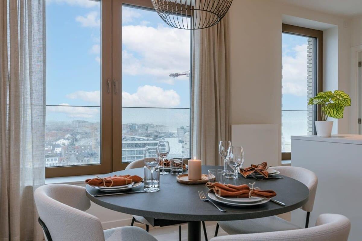 Apartamento Huswell - With Fantastic View, Terrace And Parking Ostende