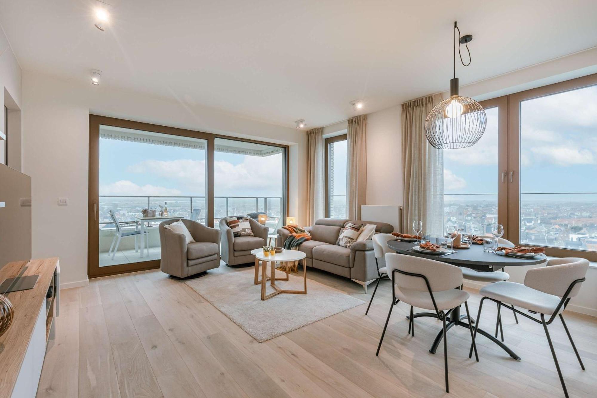 Apartamento Huswell - With Fantastic View, Terrace And Parking Ostende
